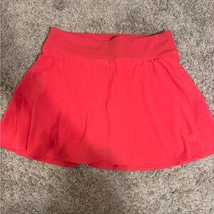 lululemon athletica Vibrant Red Circle Skirt